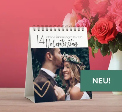 Valentinstag Kalender selbst gestalten Valentinstag Kalender selbst gestalten
