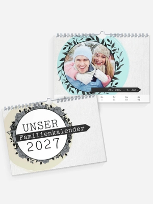 Wochen-Wandkalender Blumenkranz Wochen-Wandkalender Blumenkranz