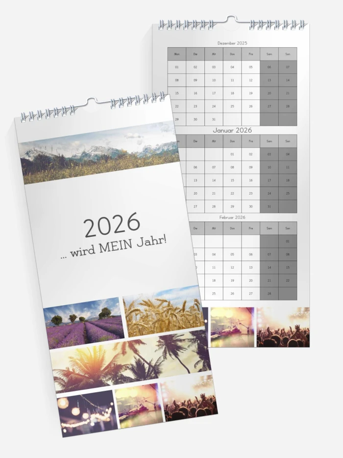 3-Monatskalender Blanko 3-Monatskalender Blanko