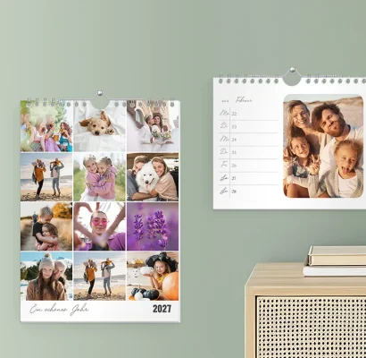 Wochenkalender 2026 selbst gestalten – 52 Wochen mit eigenem Foto