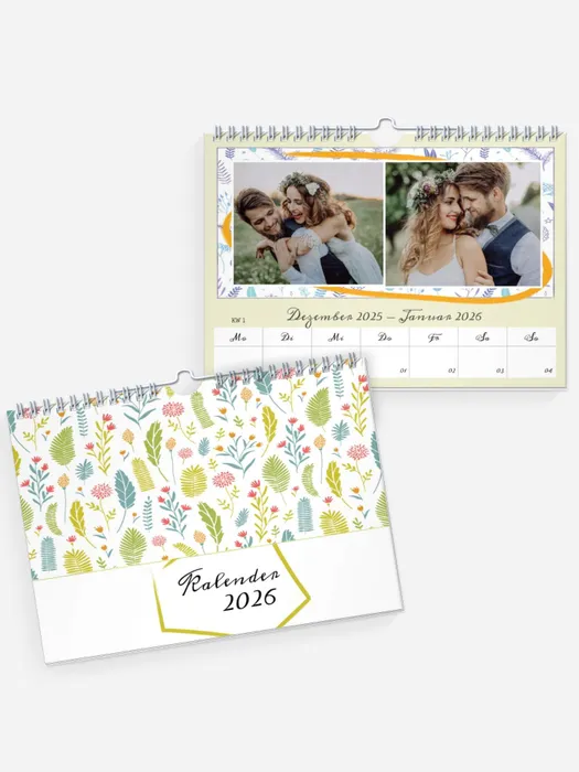 Wochen-Wandkalender Blumenfest