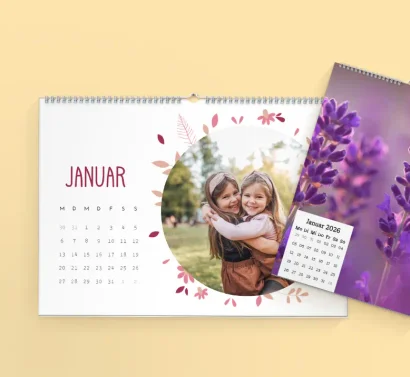 Monatskalender 2026 selbst gestalten