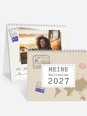 Wochen-Tischkalender Reisefieber Wochen-Tischkalender Reisefieber