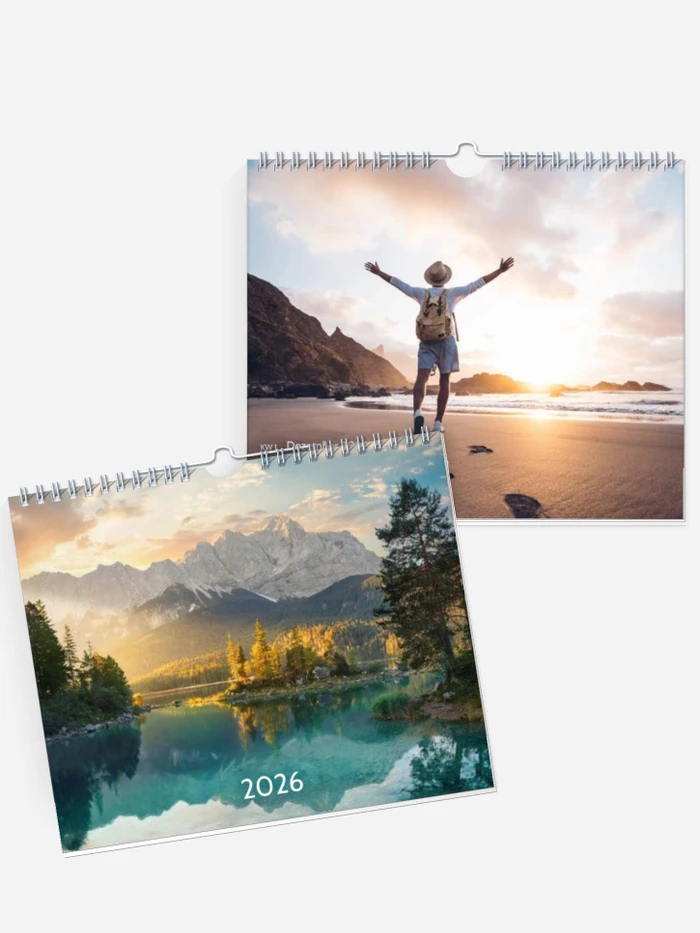 Wochen-Wandkalender Dezent