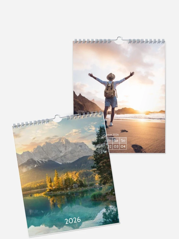 Wochen-Wandkalender Dezent
