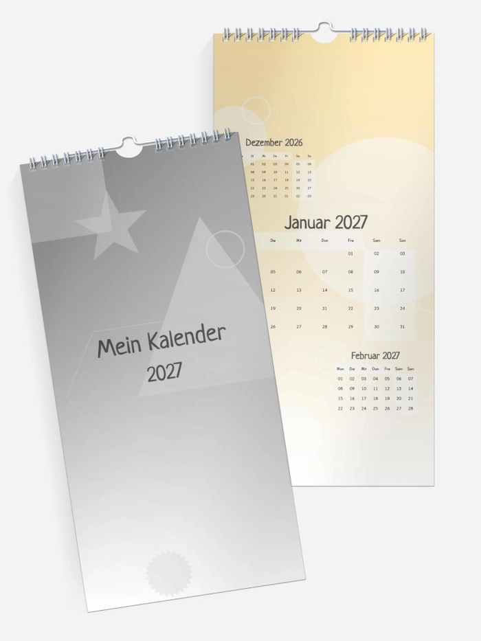 3-Monatskalender Formenglück 3-Monatskalender Formenglück
