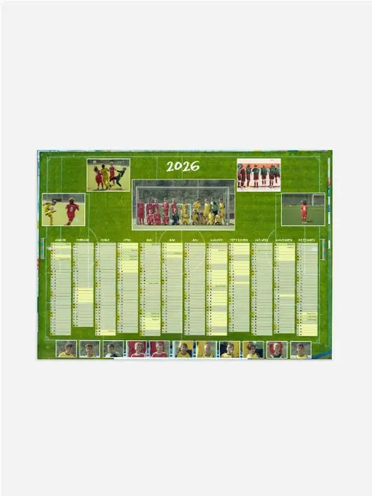 Jahresplaner Fußball