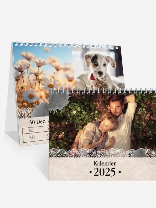 Wochen-Tischkalender Tintenklecks Wochen-Tischkalender Tintenklecks