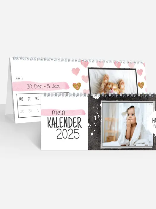 Wochen-Tischkalender Herzallerliebst Wochen-Tischkalender Herzallerliebst
