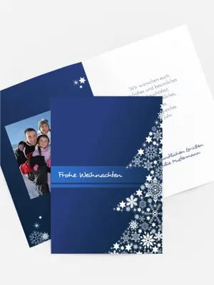 Weihnachtsgrußkarte Sternenbaum Weihnachtsgrußkarte Sternenbaum