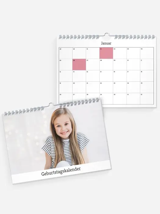 Geburtstagskalender Blanko