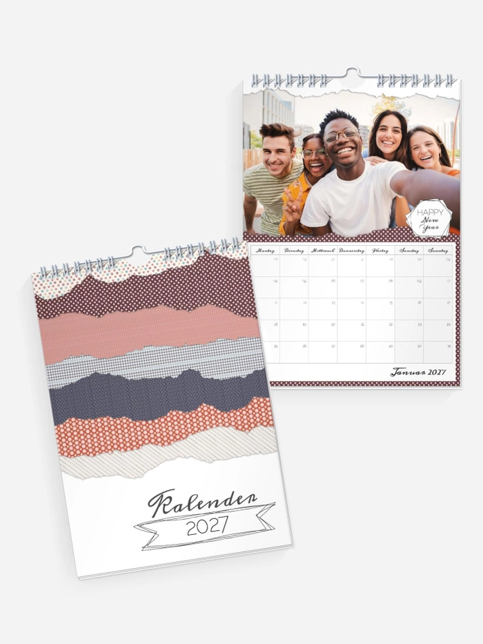 Wandkalender Tapetenabriss Wandkalender Tapetenabriss