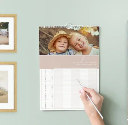 Familienplaner 2026 selbst gestalten