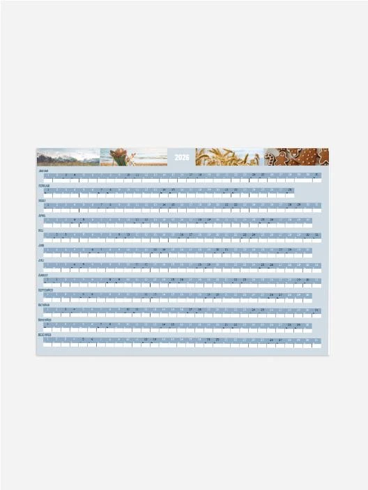 Jahresplaner Aufgelistet