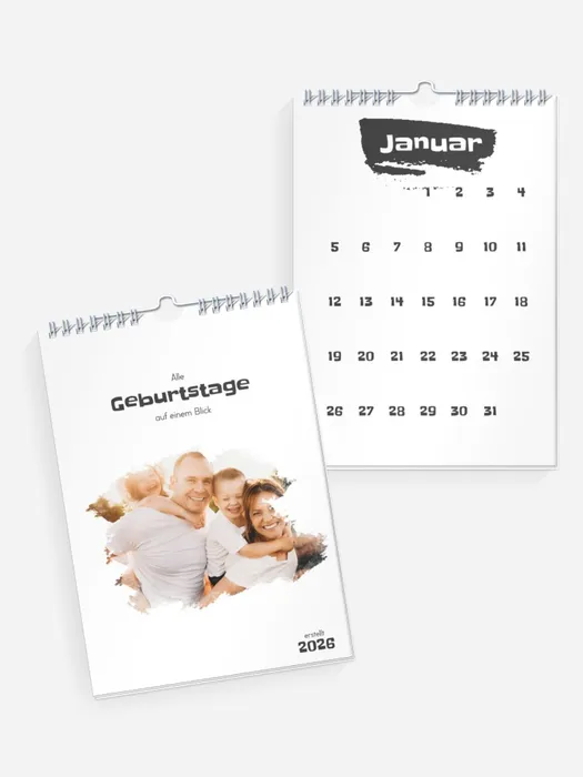 Geburtstagskalender Geburtstage auf einem Wisch