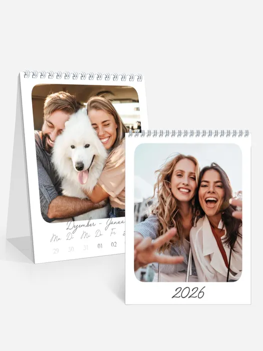 Tischkalender Abgerundet | Woche