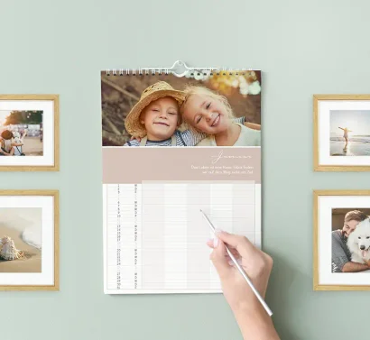 Familienplaner 2026 selbst gestalten