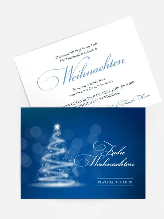 Grußkarte Weihnachten Weihnachtsdunst