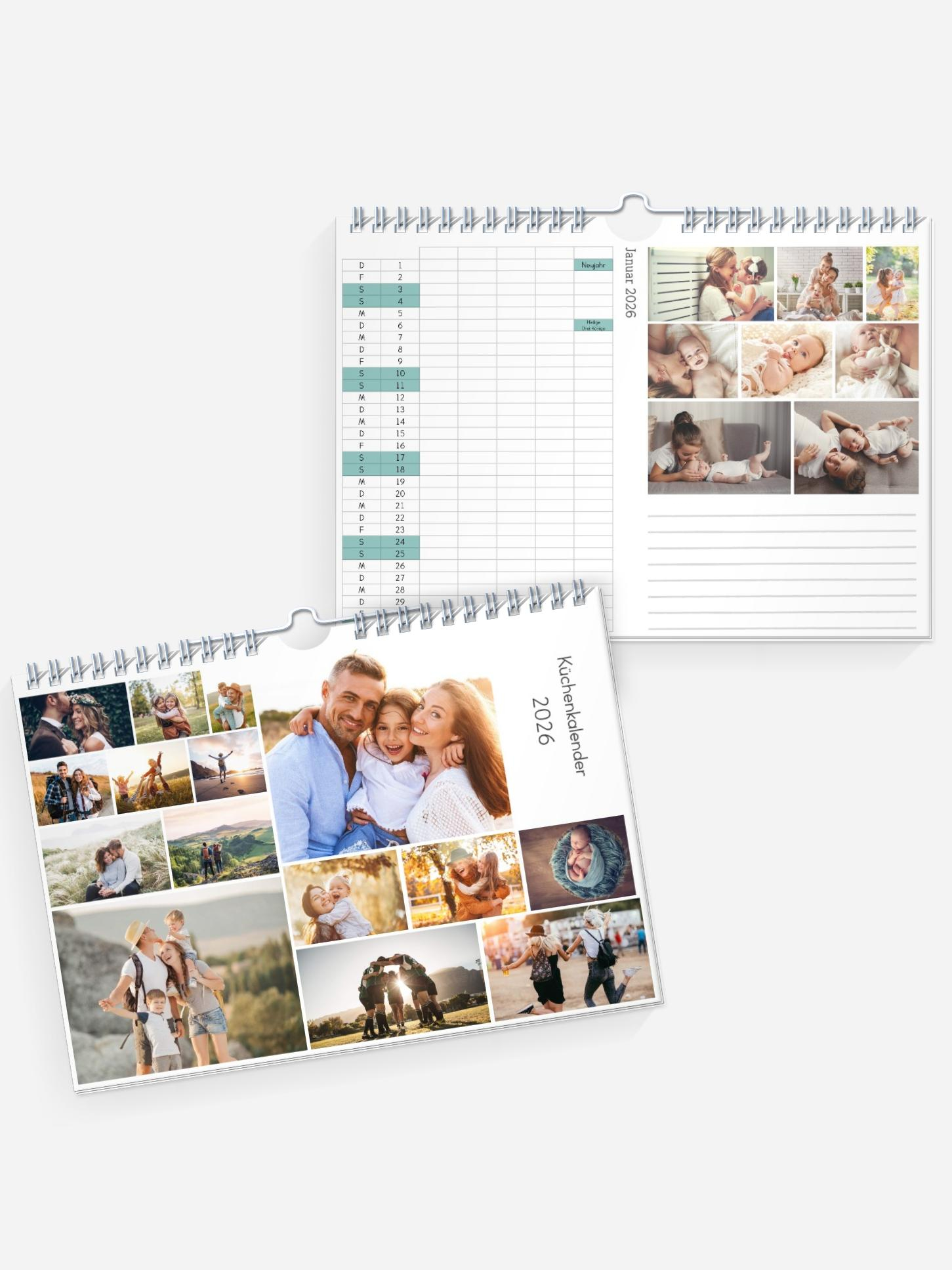 Familienkalender Mosaik Familienkalender Mosaik