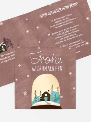 Weihnachtsgrußkarte Driving Home For Christmas Weihnachtsgrußkarte Driving Home For Christmas