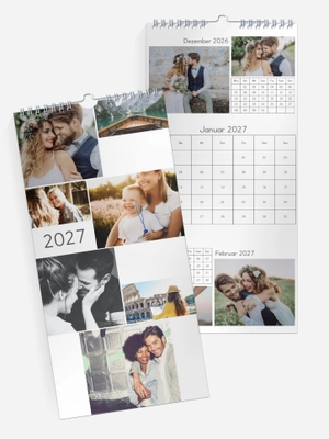 3-Monatskalender Foto-Mosaik