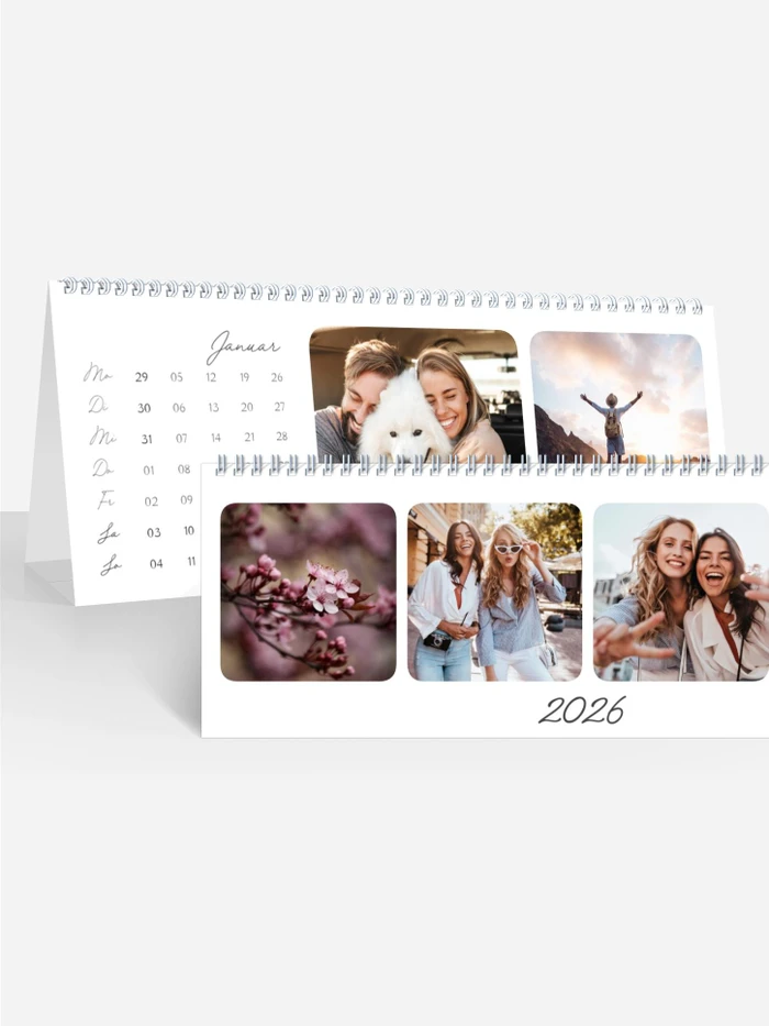 Tischkalender Abgerundet | Monat