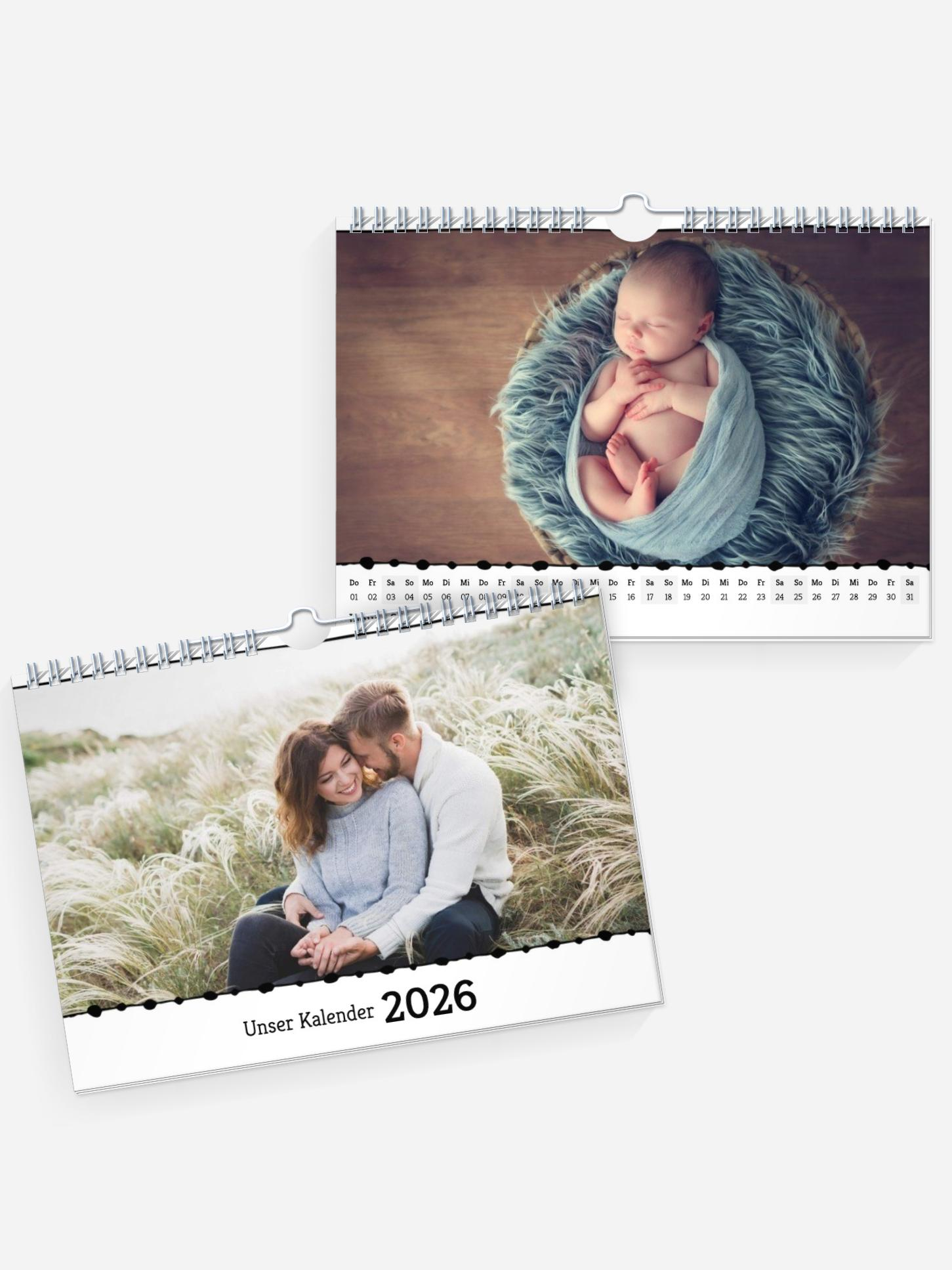 Wandkalender Bordüre