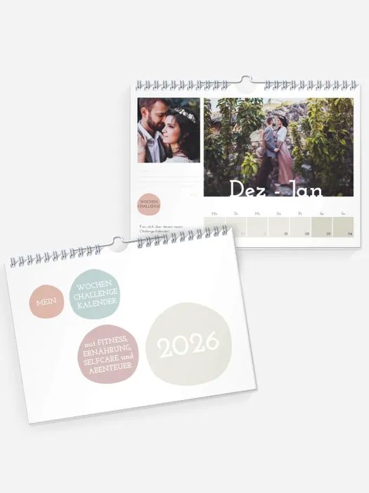 Wochen-Wandkalender Challenge Wochen-Wandkalender Challenge