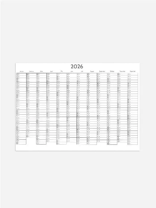 Jahresplaner Klassisch