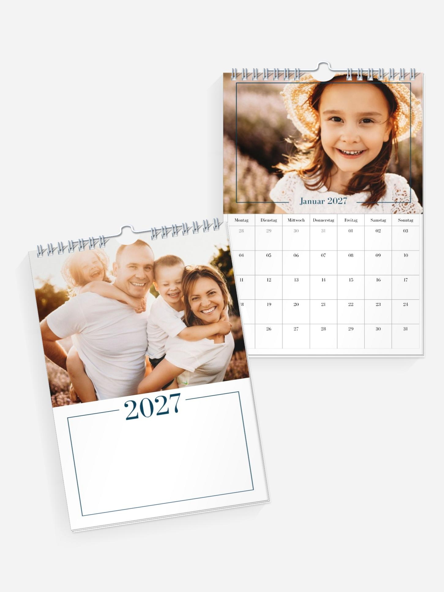 Wandkalender Farbrahmen Wandkalender Farbrahmen
