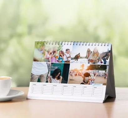 Tischkalender 2026 selbst gestalten – praktischer Aufsteller