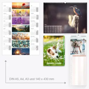 wandkalender alle Formate