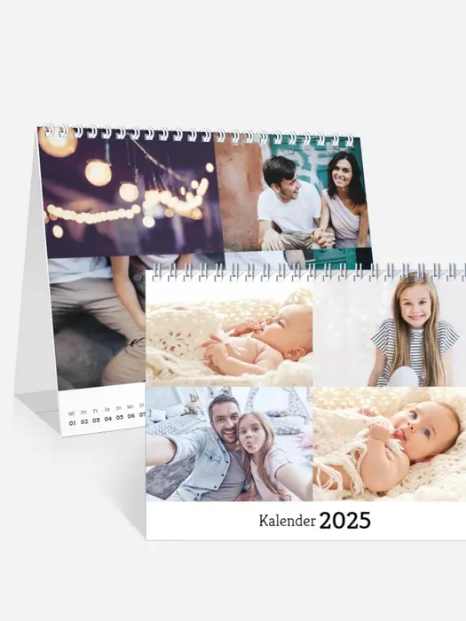 Tischkalender Blanko Collage | Monat Tischkalender Blanko Collage | Monat