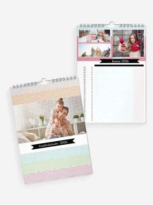 Familienplaner Kunterbunt