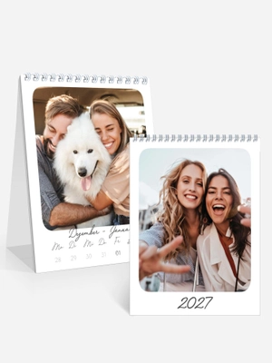 Tischkalender Abgerundet | Woche