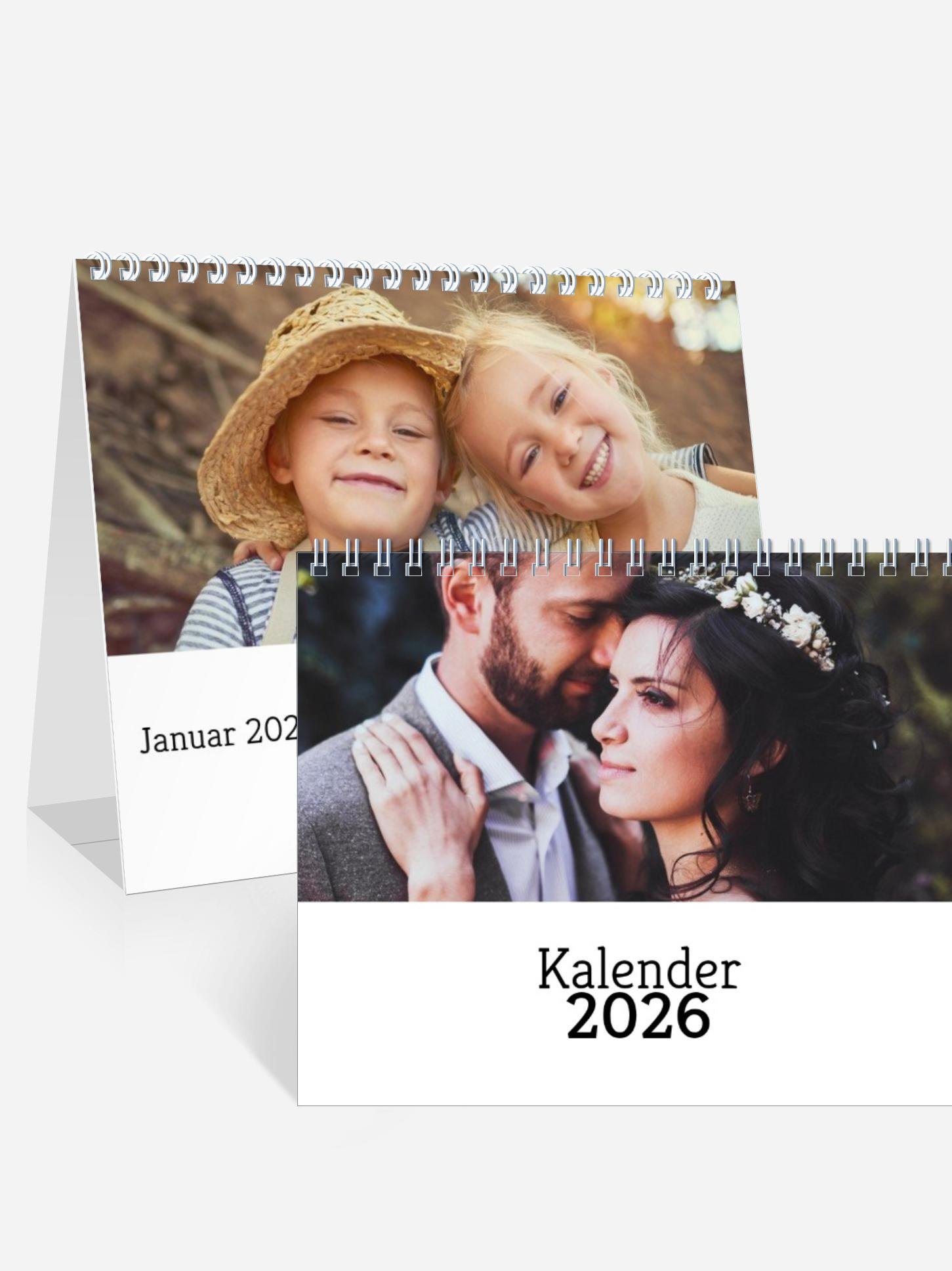 Monats-Tischkalender Blanko