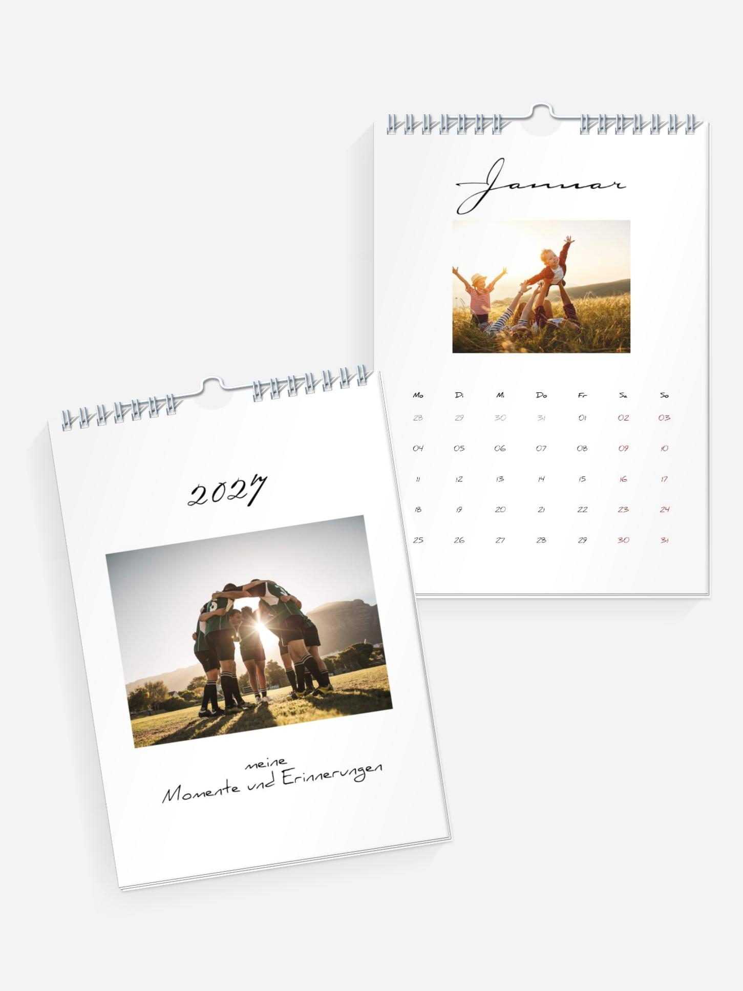 Wandkalender Zierschrift Wandkalender Zierschrift