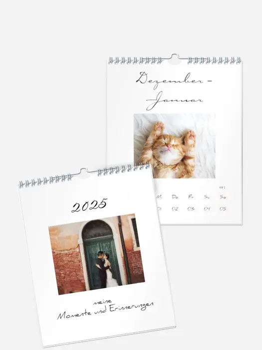 Wochen-Wandkalender Zierschrift Wochen-Wandkalender Zierschrift