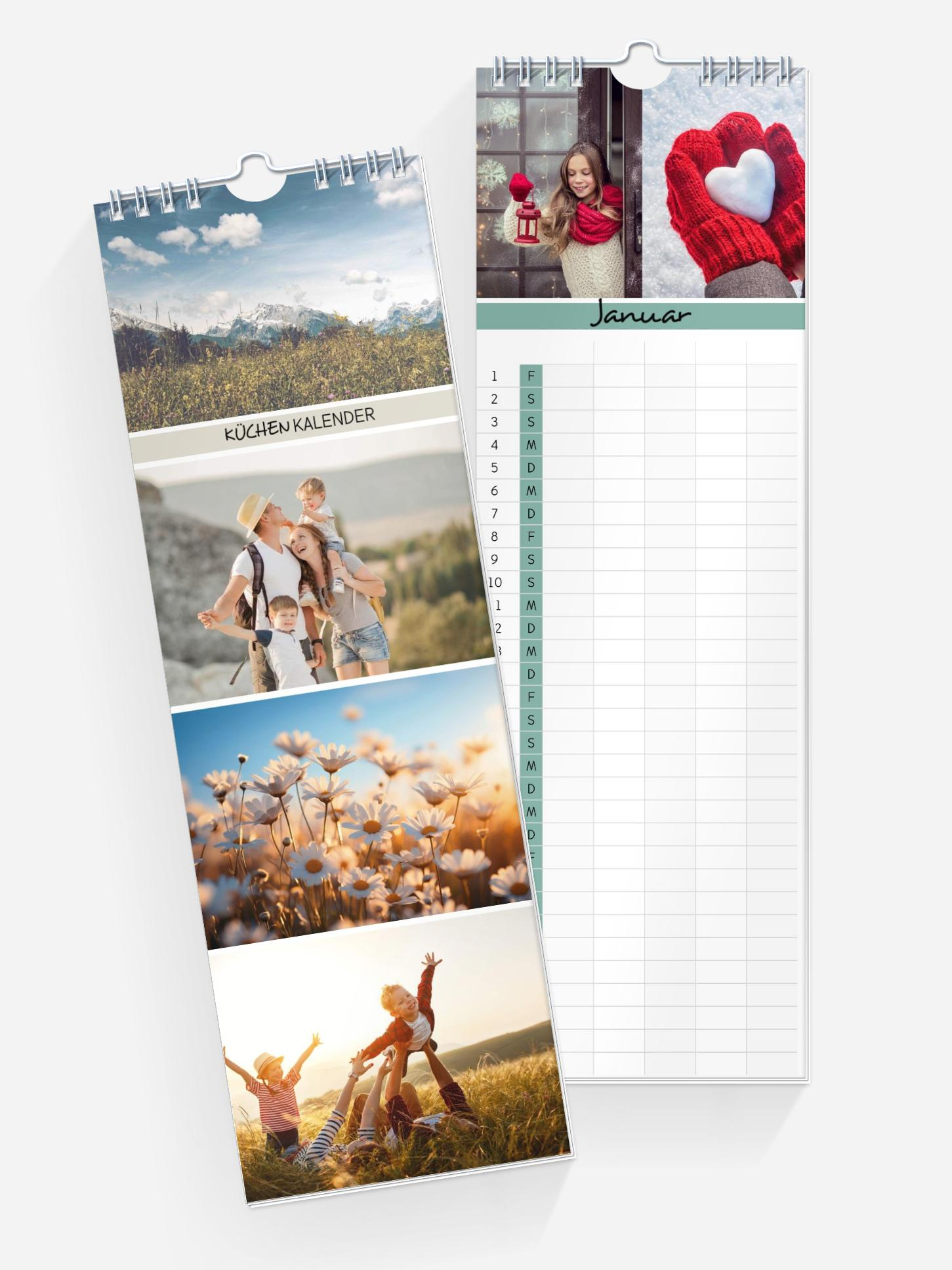 Küchenkalender Farbenspiel Küchenkalender Farbenspiel