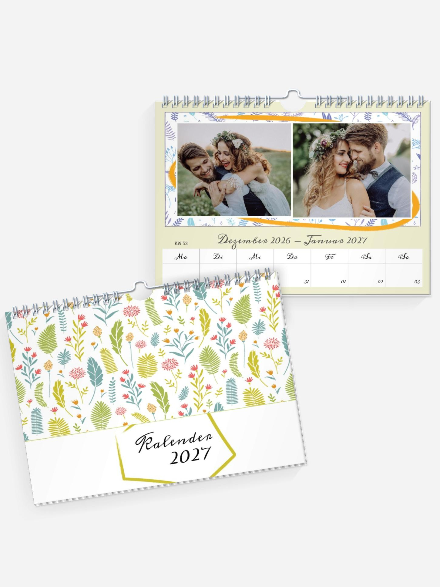 Wochen-Wandkalender Blumenfest Wochen-Wandkalender Blumenfest