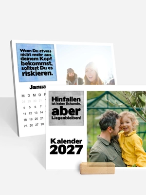Monats-Tischkalender Anregung Monats-Tischkalender Anregung