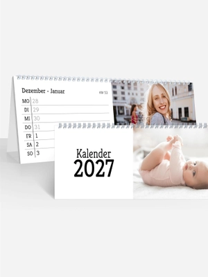 Tischkalender Blanko Notizen | Woche