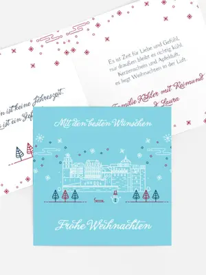 Weihnachtskarte Weihnachten in Heidelberg 2 Weihnachtskarte Weihnachten in Heidelberg 2