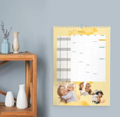 Küchenkalender 2027 selbst gestalten