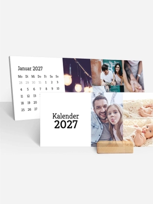 Tischkalender Blanko Collage | Monat