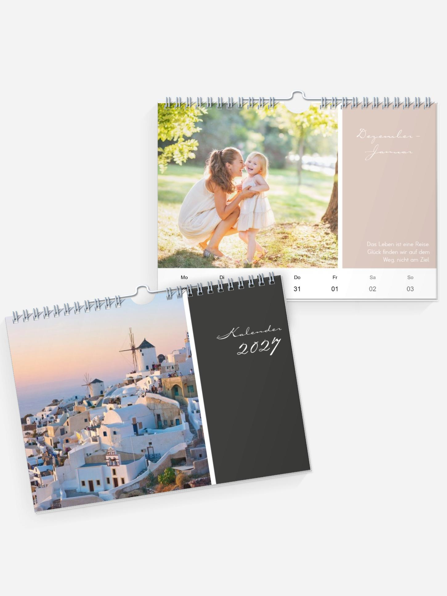 Wochen-Wandkalender Spruchsammlung