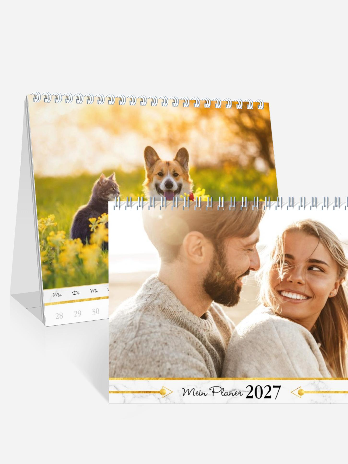 Tischkalender Marmor | Woche Tischkalender Marmor | Woche