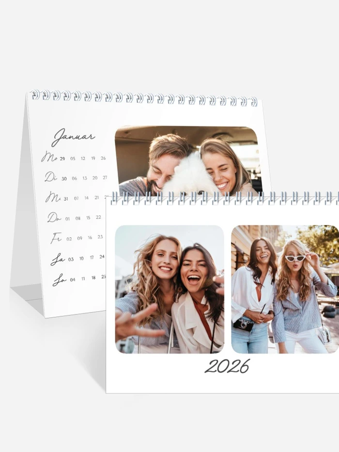 Tischkalender Abgerundet | Monat