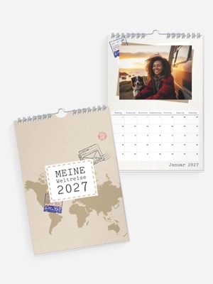 Wandkalender Reisefieber