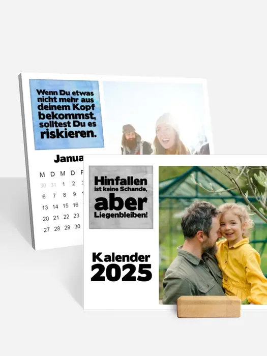 Monats-Tischkalender Anregung Monats-Tischkalender Anregung